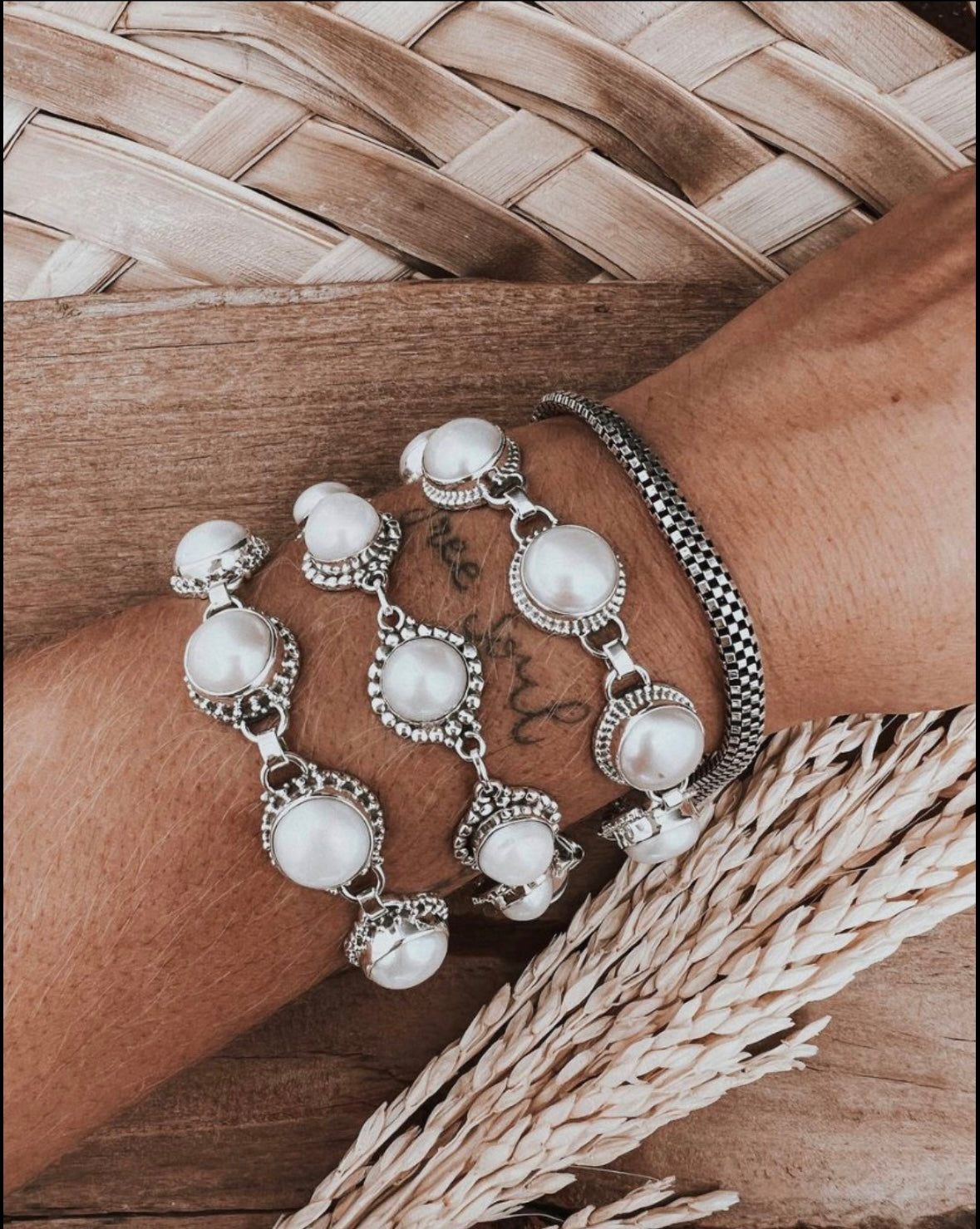 Baroque Pearl Bracelet – Sirenna.jewelry Baroque Pearl Bracelet – Sirenna.jewelry