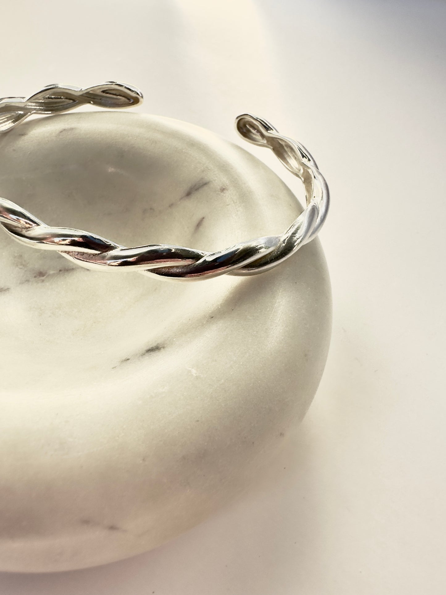 Electroform Silver Bracelet