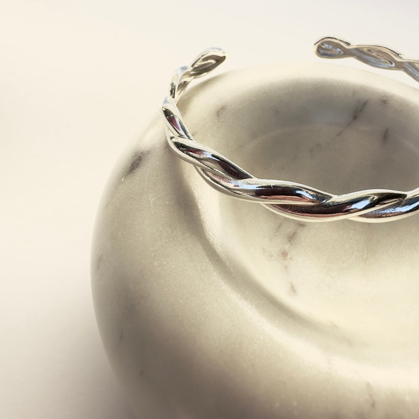 Electroform Silver Bracelet